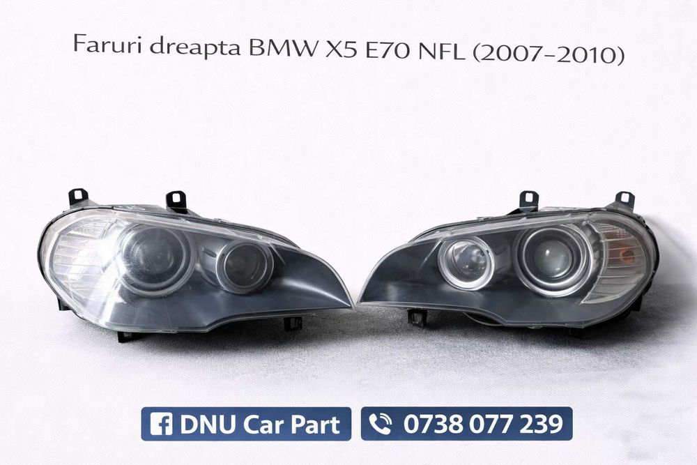 Set faruri BMW X5 E70 non facelift originale