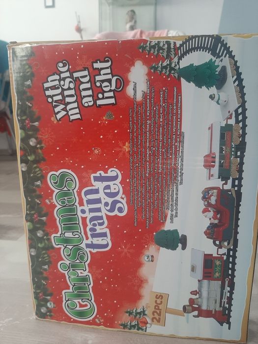 Коледно влакче на батерии