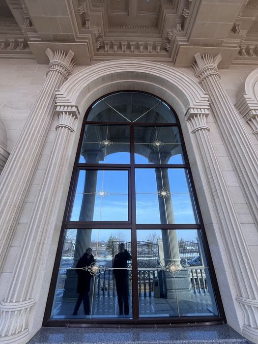 Пластик алюминий окна и двери балконы