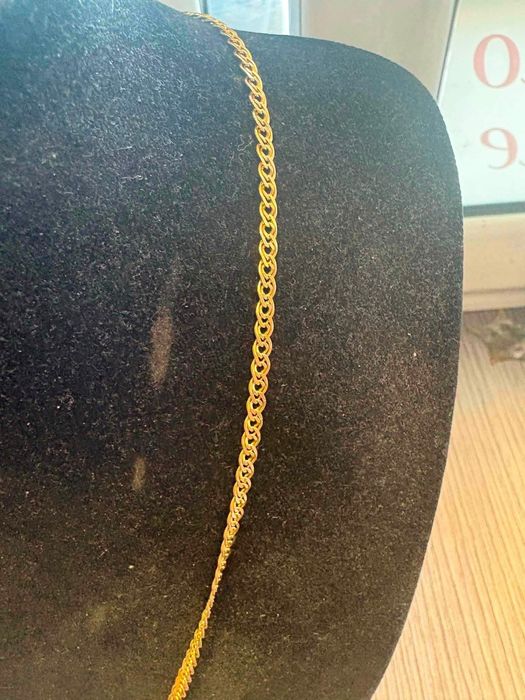 Нов! синджир с кръст 90€гр