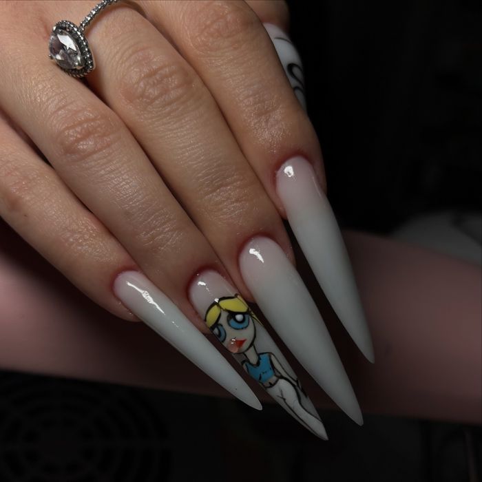 Unghii cu gel si semi