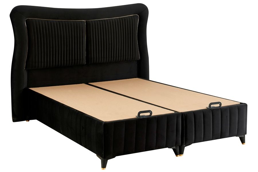 Тапицирано легло Comfort Zone Черно