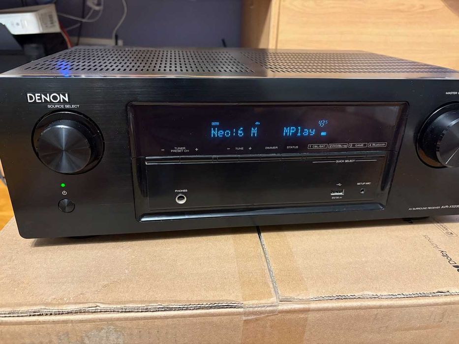 Receiver Denon AVR X520BT