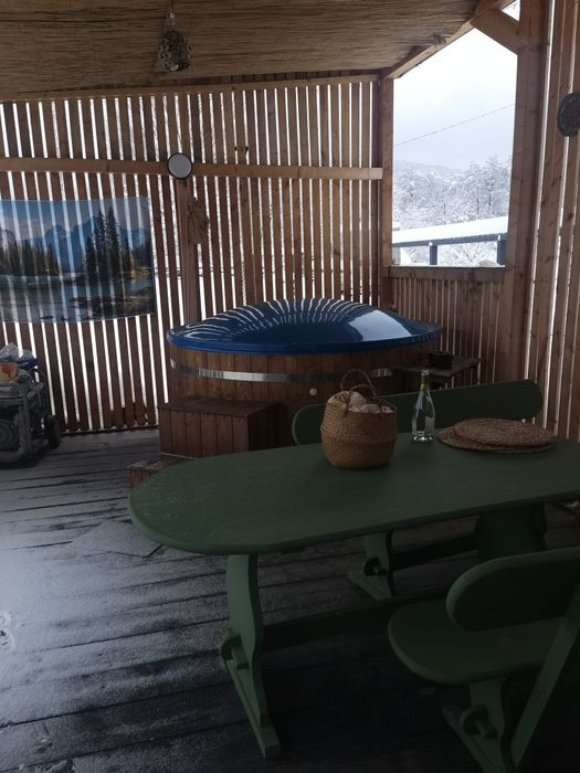 CABANA de inchiriat in Apuseni cu sauna si hot tub