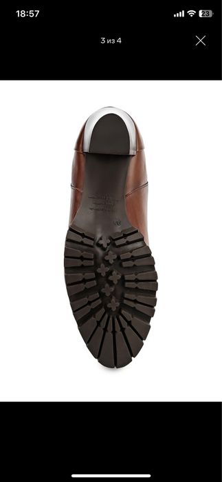 Ботинки 38 рр кожа демисезон