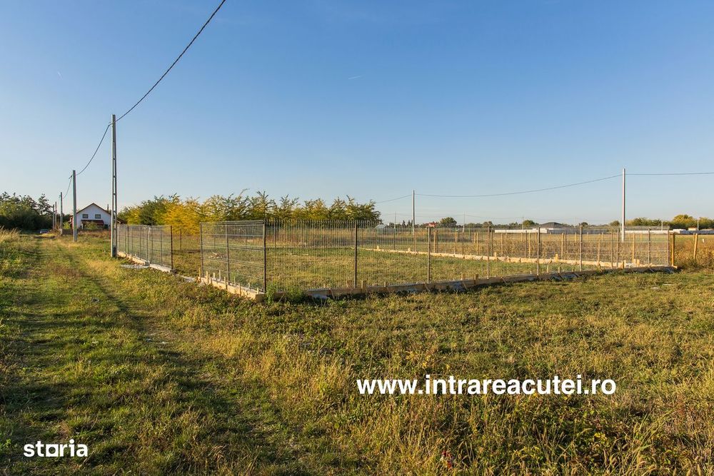 Terenuri cu utilități in rate 500€/luna in centrul orașului Racari