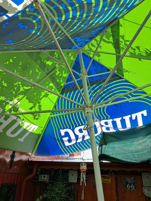 Umbrela terasa Tuborg diametru 3.5×3.5.