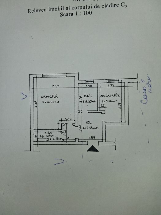 Apartament cu o cameră
