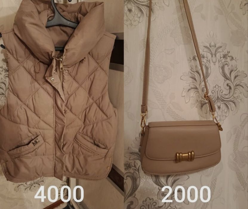 Безрукавка и сумка