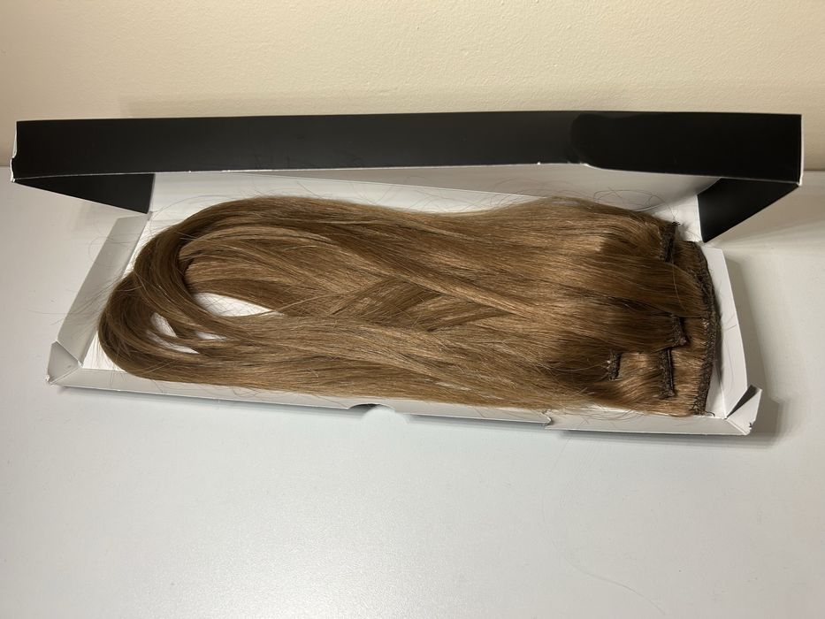 Extensii Clip On Saten Deschis 10