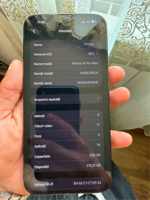 Vand iphone 14 pro max