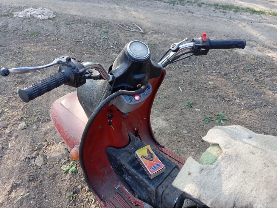 Мотоциклет с документами