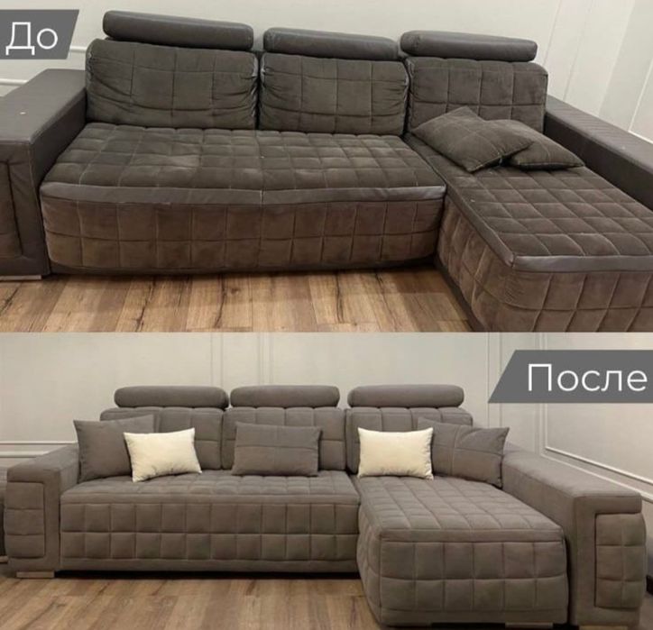 Профессиональная перетяжка мебели