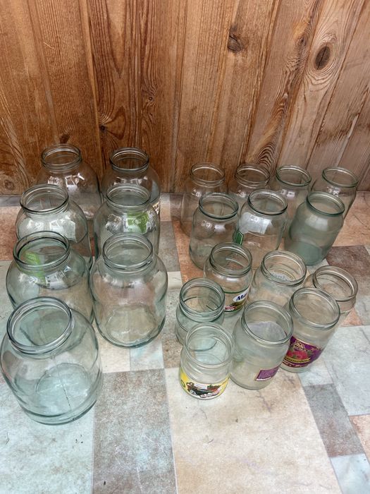Банки стеклянные (разные объёмы)