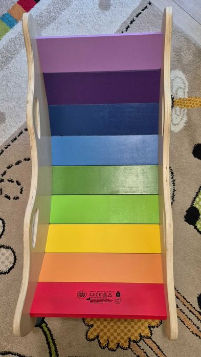 Детска дървена люлка катерушка