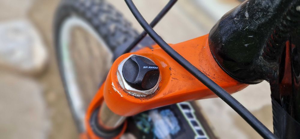 Bicicleta copii full suspension 24"/26" custom build