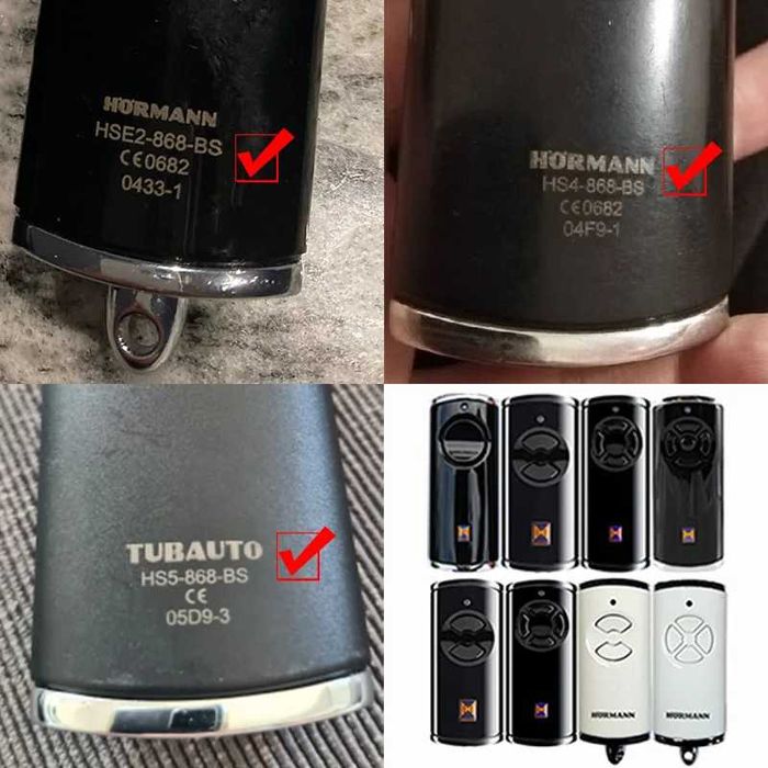 Дистанционо HORMANN BiSecur 868MHz HSE4 HS1 HS4 HS5 HSE2 HSE5 HSE1 HSP