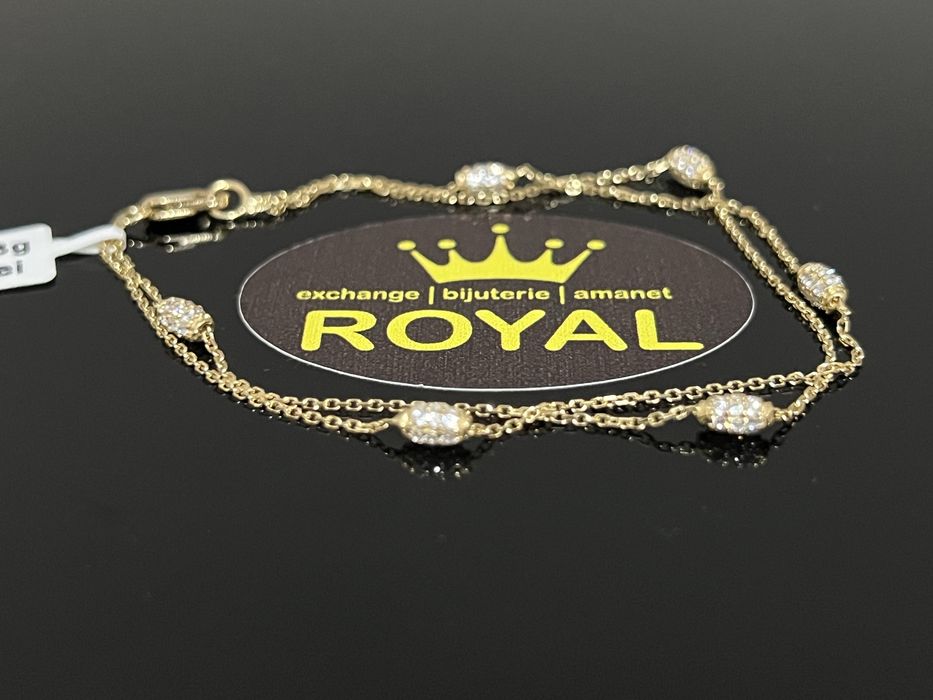 Bijuteria Royal CB : Bratara dama aur 14K 2,43 grame