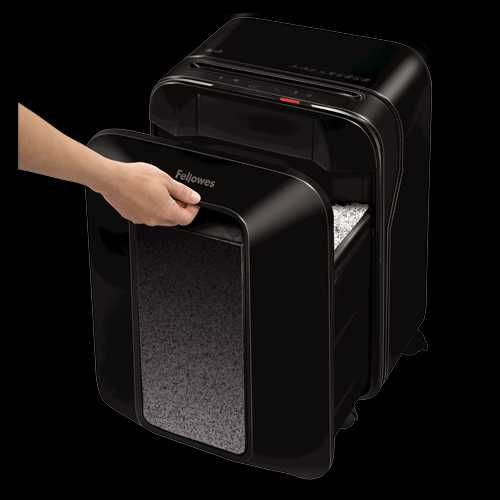 Шредер Fellowes® Powershred® LX201, 2х12 мм, 12 лст., 22 лтр, FS-50500