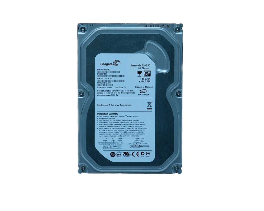 80 Gb HDD SATA 3.5 Seagate