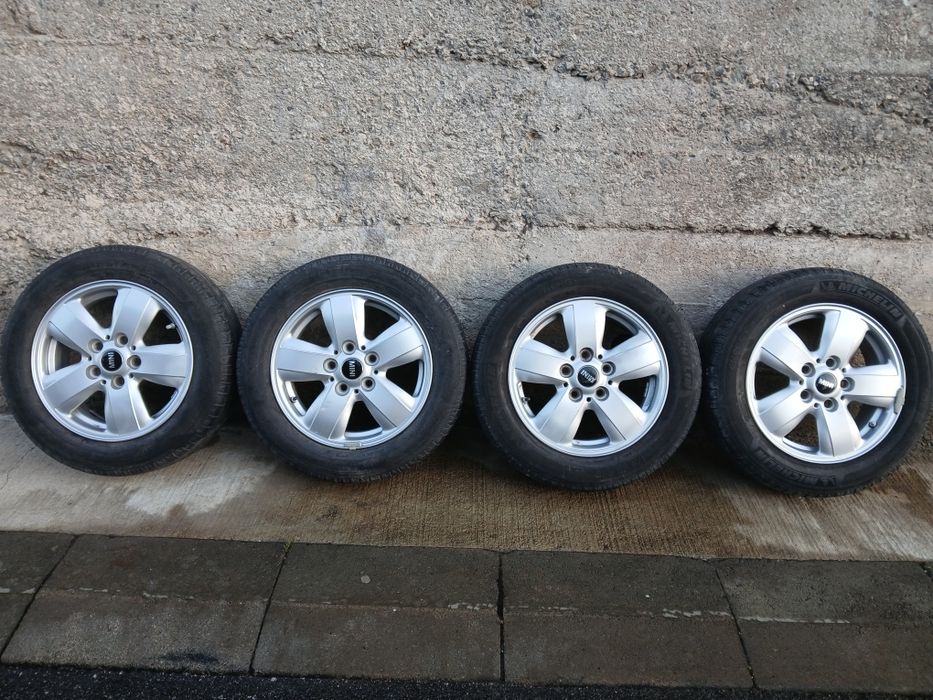Оригинални Алуминиеви джанти 15цола   за Mini Cooper.5×112.мини купър. Audi a3.