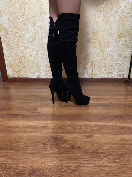 Стильные ботфорты