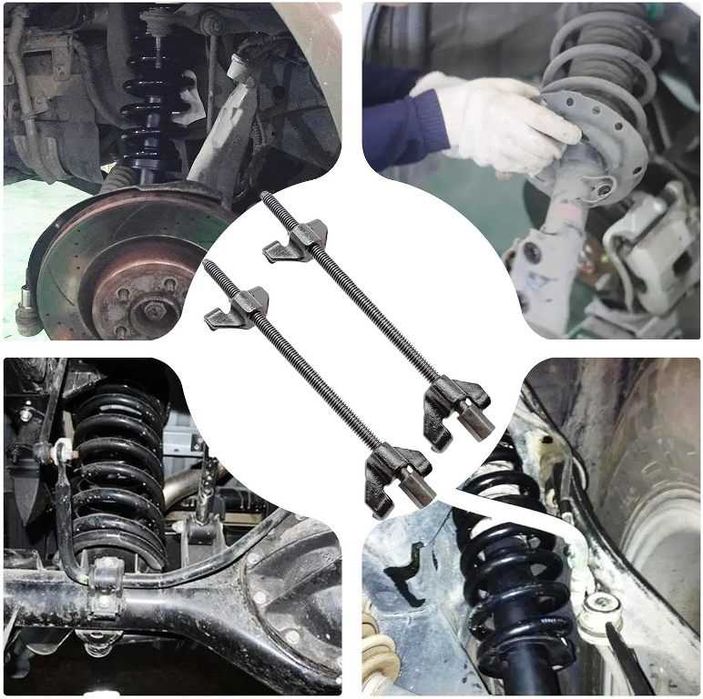 Комплект скоби за пружини на амортисьори - 380 мм, 2 броя.