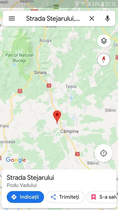 Teren intravilan in Breaza Prahova