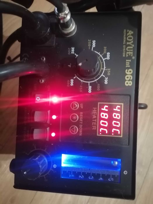 statie de lipit cu aer cald si letcon profesionala