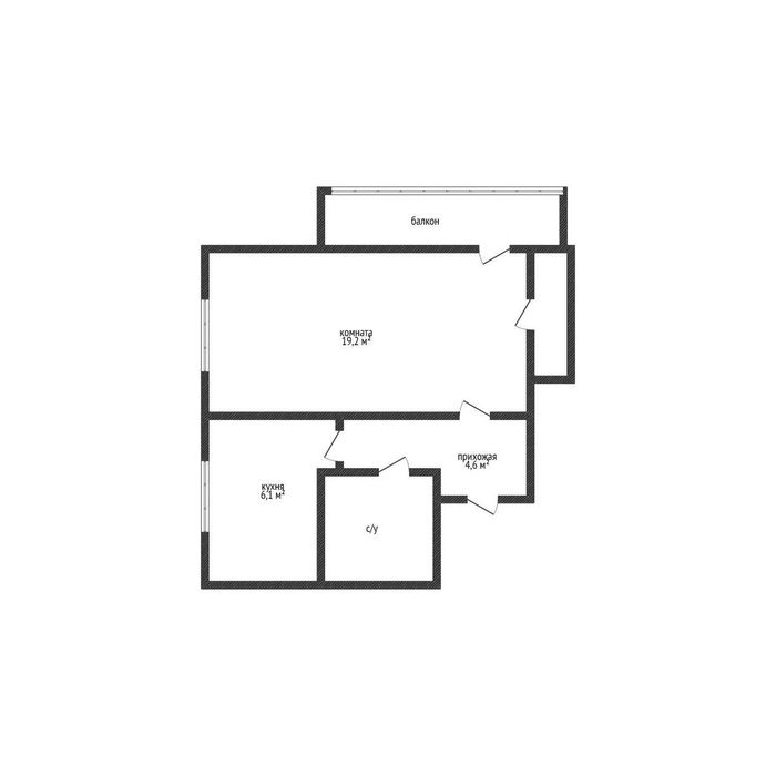 продам 1 ком. кв. кск