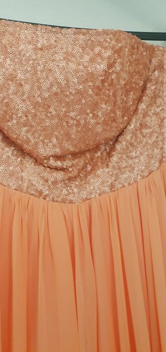 Rochie voal,somon, de ocazie                    .