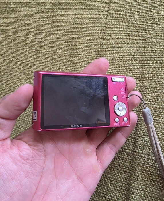 Sony SteadyShot DSC-W610 Aparat Foto Digital Camera Compact Roz Cadou
