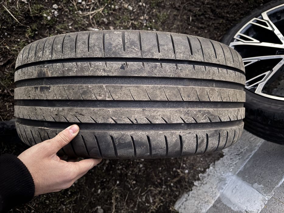 Гуми с джанти от ауди 245/40/18   5х112