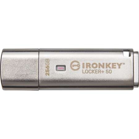 Memorie USB Kingston IronKey Locker+ 50 256GB USB Silver