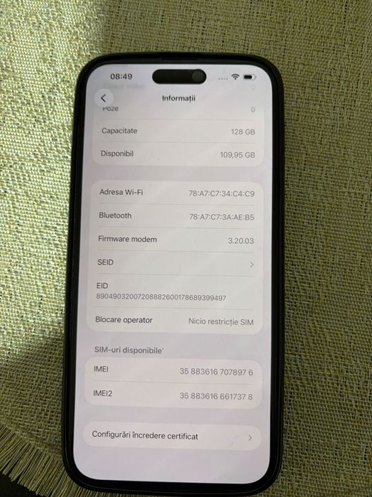 iPhone 15 PLUS/ 128gb