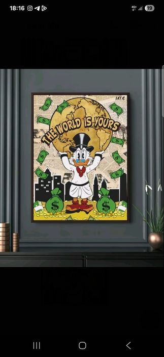Alec Monopoly – Платно арт, декорация за дома, плакат