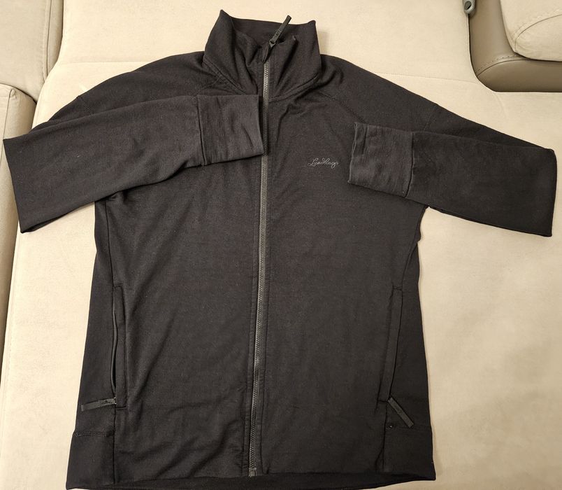 Jacheta 100% merino Lundhags WS Full Zip – damă L –