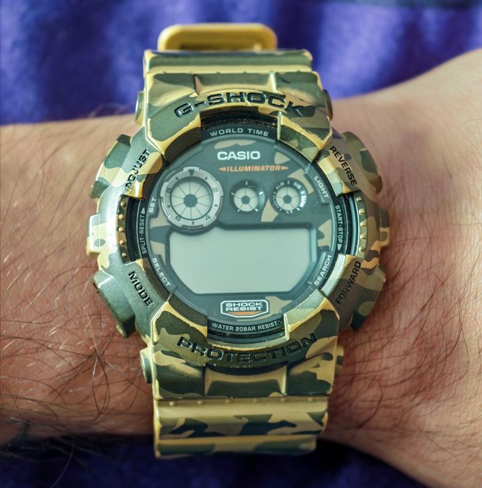 Ceas Casio G-Shock GD 120CM Camo — Full Box