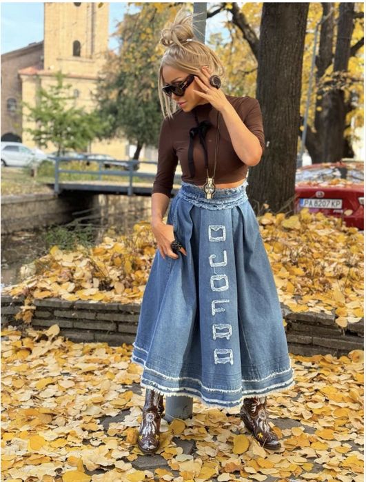 Дънкова пола Djofra