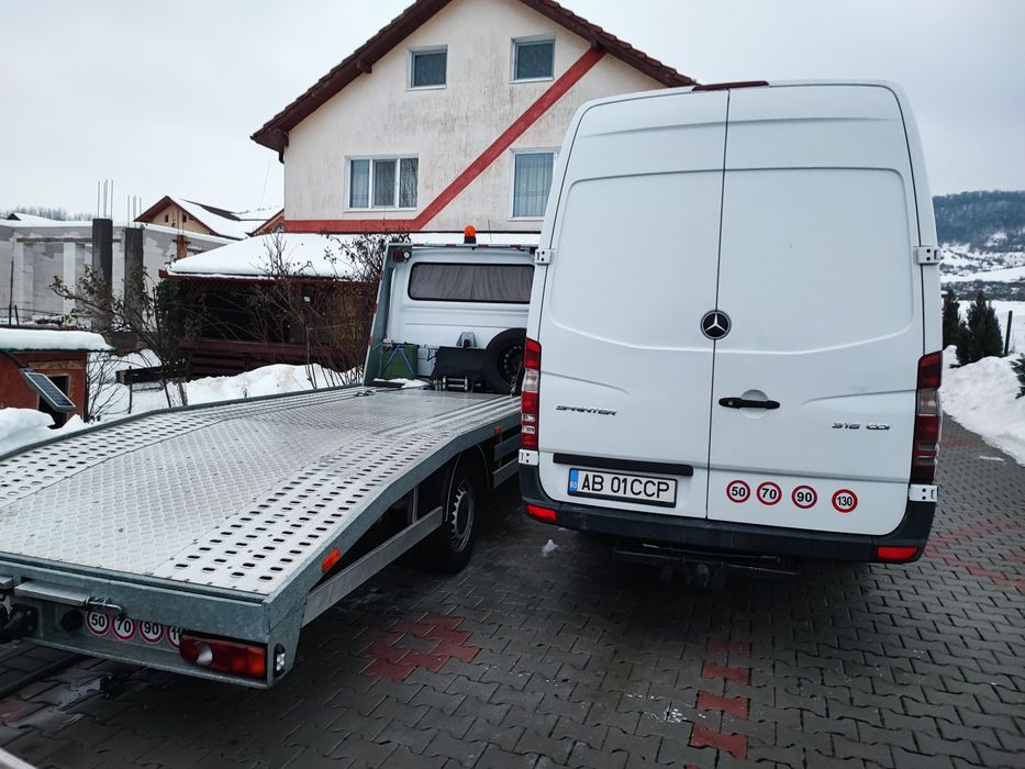 Vând platformă auto platforma și o dubă ce se vede în poză