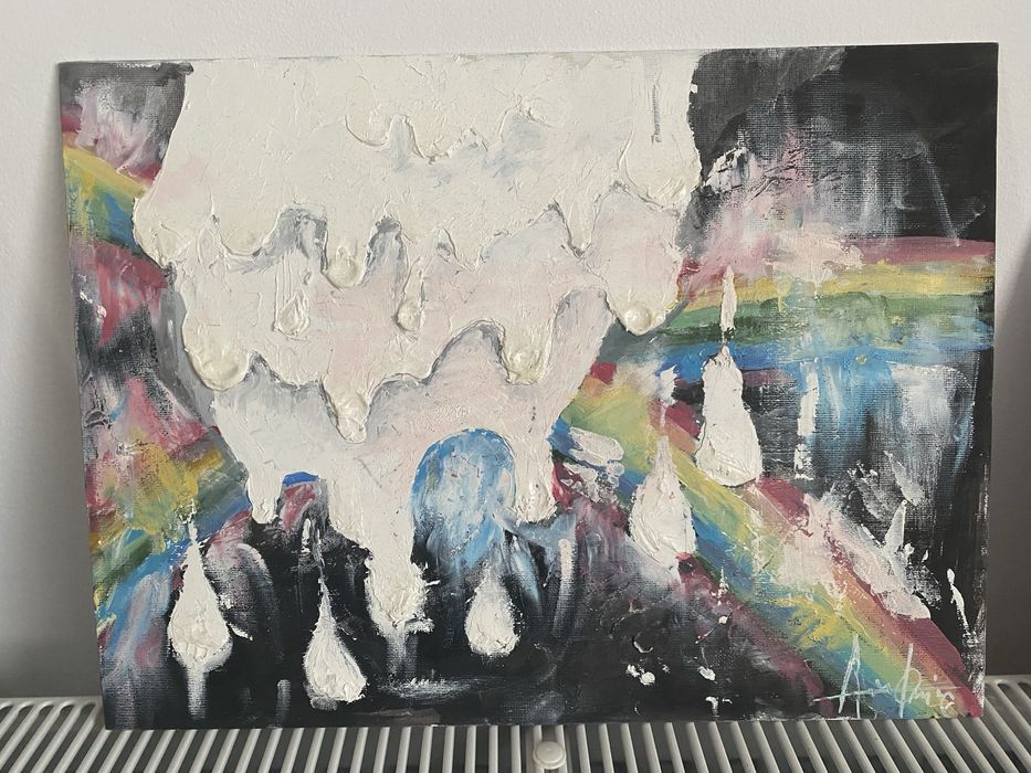 Pictura cu ulei pe panza