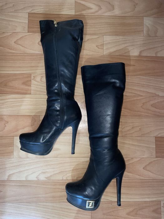 Черные сапожки 37р