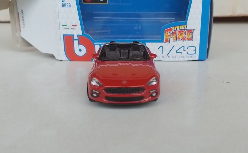 Fiat 124 Spider, мащаб 1/43