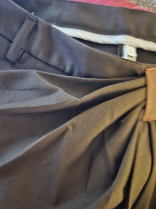 Pantaloni largi maro