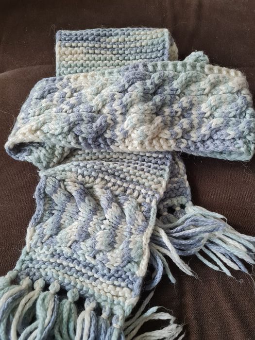 Шерстяные мужские шарфы