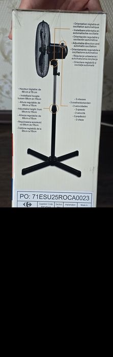 Ventilator de podea nou