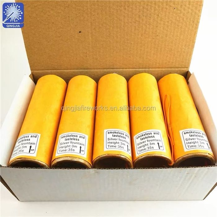 Холодные фонтаны 3 метра 30 секунд