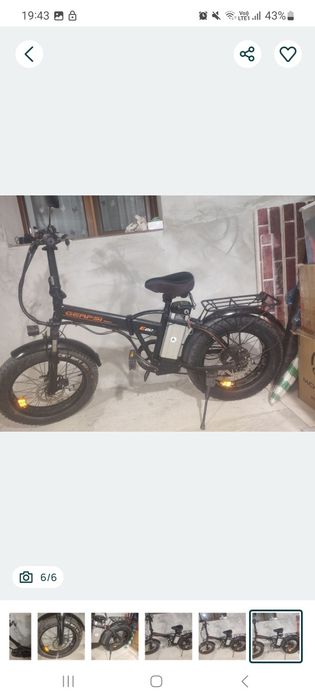 Bicicleta electrica 48v500w