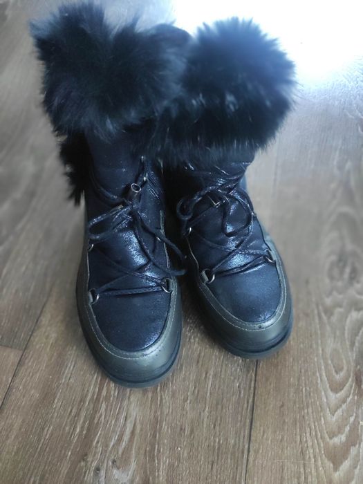 Сапожки зимние на девочку