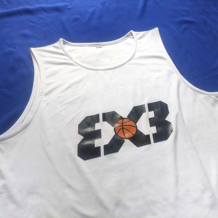 Спортивная Майка 3X3 Basketball. XXXL